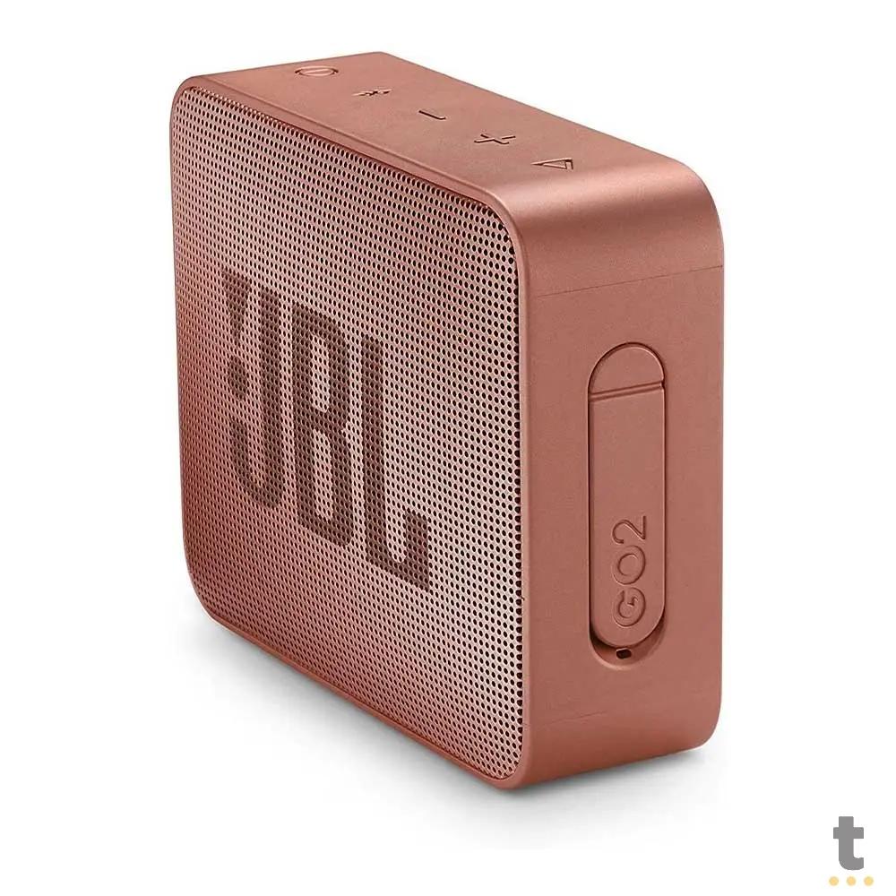 Caixa de Som Bluetooth JBL GO2 3W Canela - JBLGO2CINNAMON Truedata