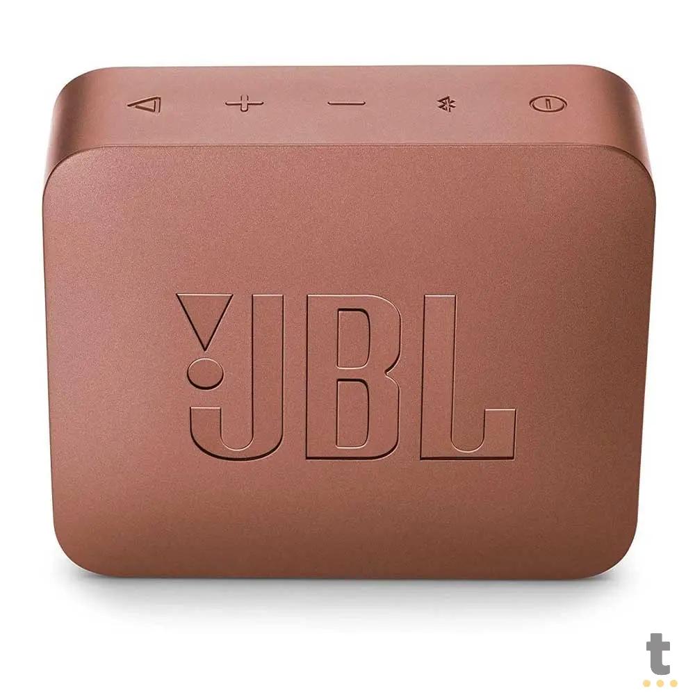 Caixa de Som Bluetooth JBL GO2 3W Canela - JBLGO2CINNAMON Truedata
