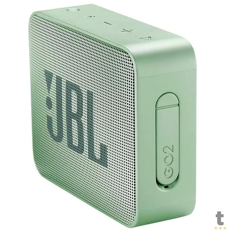 Caixa de Som Bluetooth JBL GO2 3W Mint - JBLGO2MINT-Z Truedata