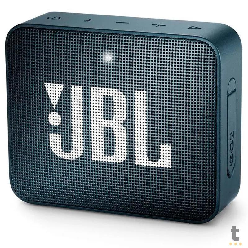Caixa de Som Bluetooth JBL GO2 3W Navy - JBLGO2NAVY Truedata