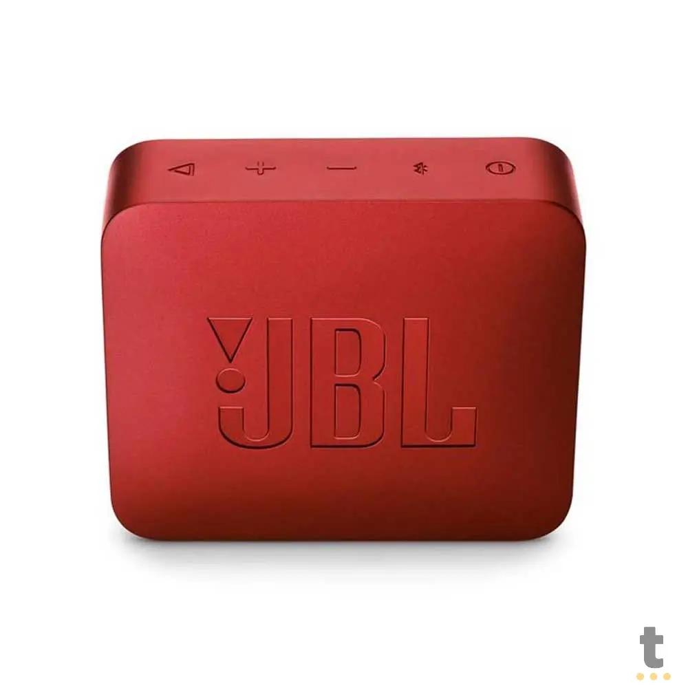 Caixa de Som Bluetooth JBL GO2 3W Vermelho - JBLGO2RED Truedata