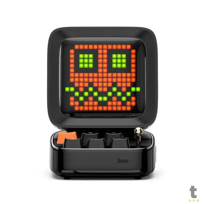 Caixa de Som Portátil Bluetooth Divoom DitooPro 15W Preto C/Interações Visuais Truedata