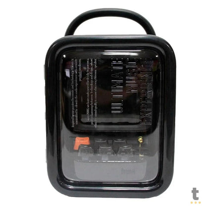 Caixa de Som Portátil Bluetooth Divoom DitooPro 15W Preto C/Interações Visuais Truedata