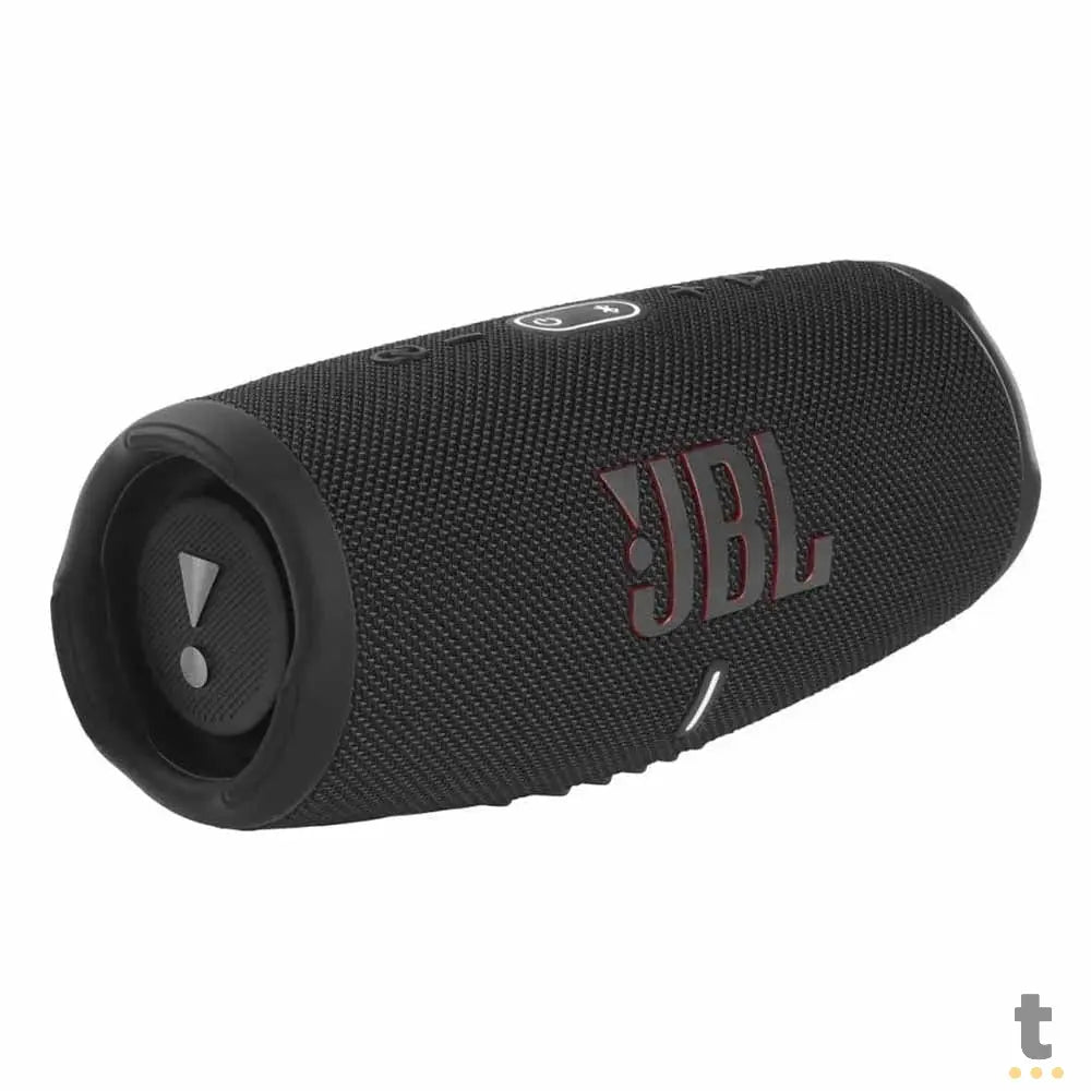 Caixa de Som Portátil Bluetooth JBL Charge 5 Bluetooth Preta - JBLCHARGE5BLK Truedata