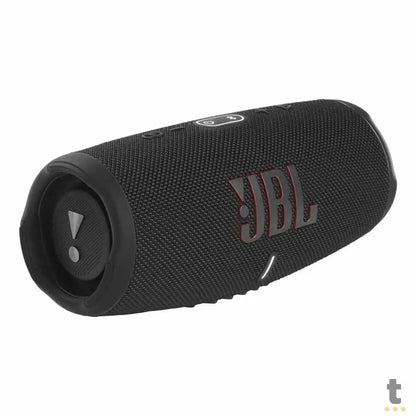Caixa de Som Portátil Bluetooth JBL Charge 5 Bluetooth Preta - JBLCHARGE5BLK Truedata