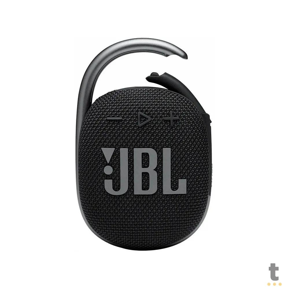 Caixa de Som Portátil Bluetooth JBL Clip 4 5W Preta Truedata