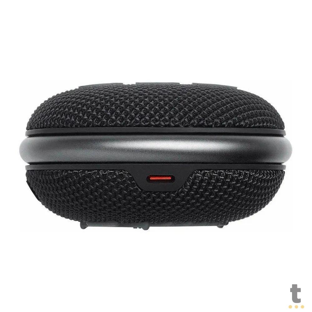 Caixa de Som Portátil Bluetooth JBL Clip 4 5W Preta Truedata