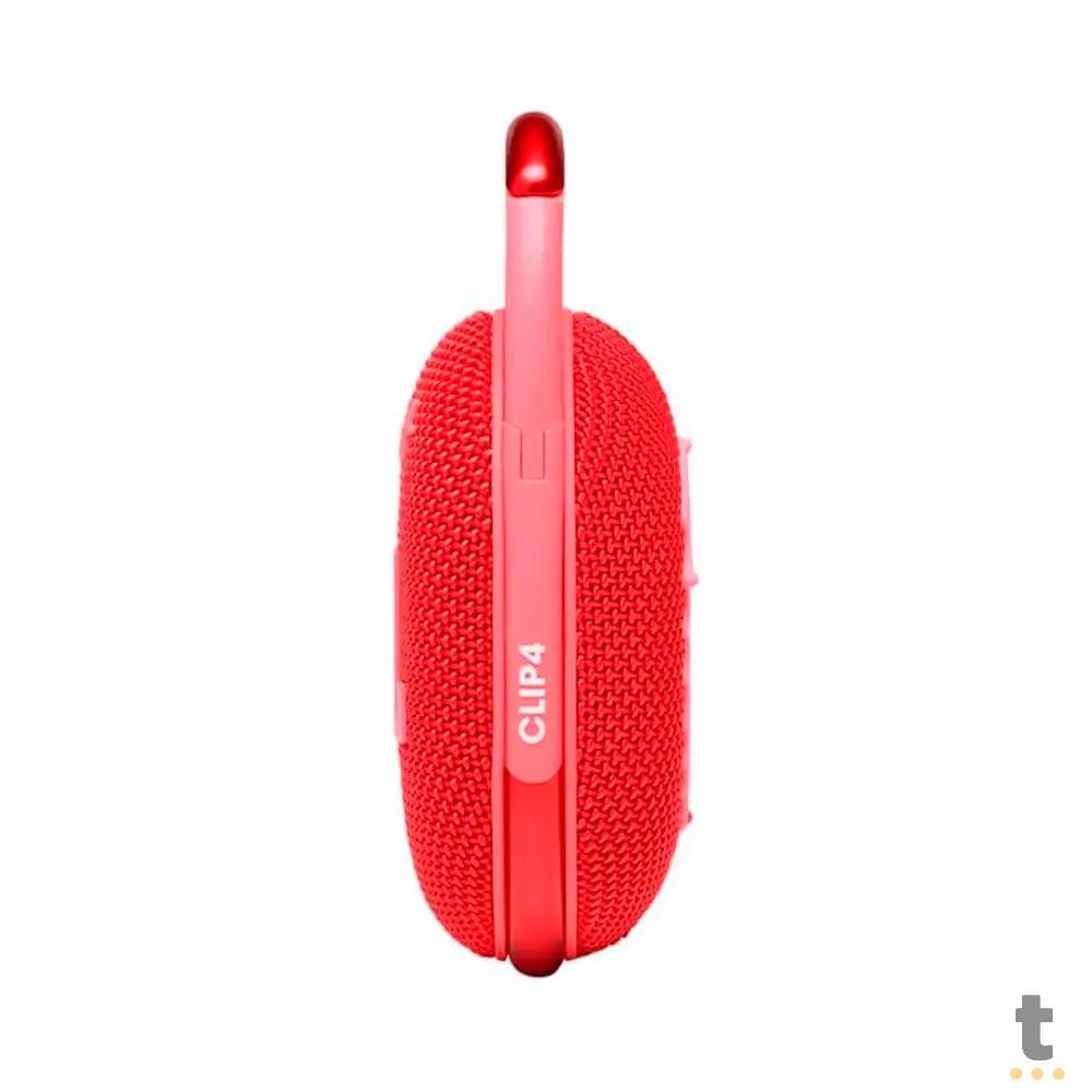 Caixa de Som Portátil Bluetooth JBL Clip 4 5W Vermelha Truedata