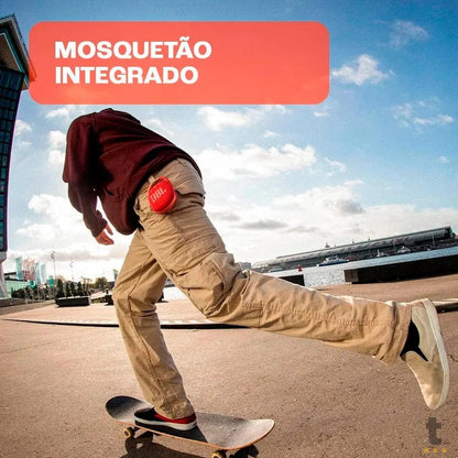Caixa de Som Portátil Bluetooth JBL Clip 4 5W Vermelha Truedata