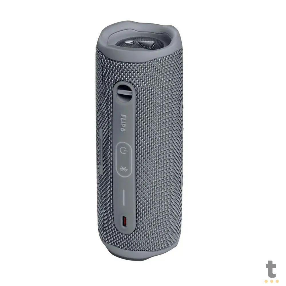 Caixa de Som Portátil Bluetooth JBL Flip 6 20W Cinza Truedata