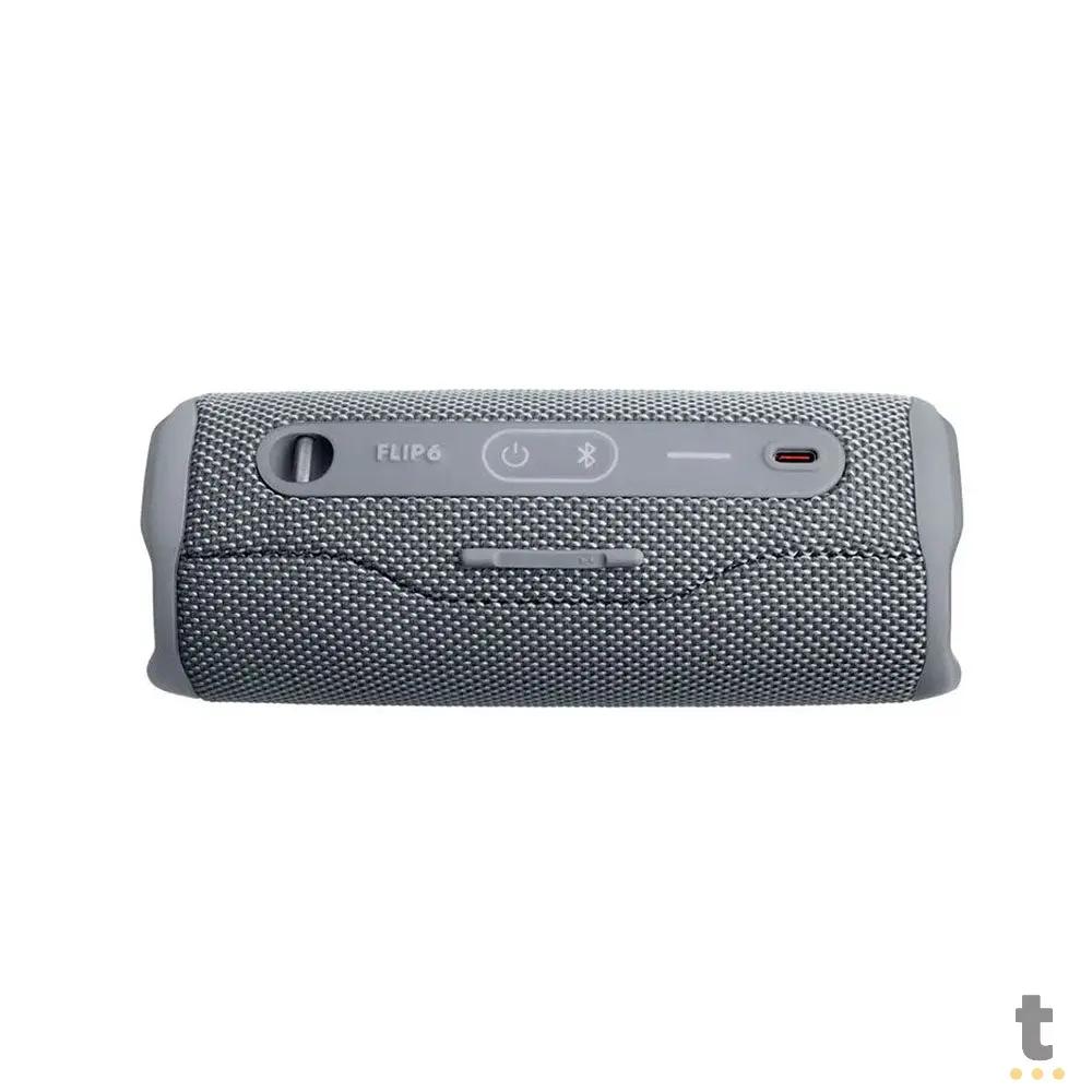 Caixa de Som Portátil Bluetooth JBL Flip 6 20W Cinza Truedata