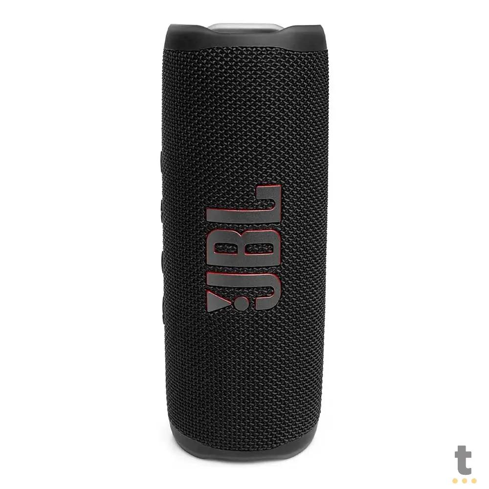 Caixa de Som Portátil Bluetooth JBL Flip 6 20W Preta - JBLFLIP6BLK Truedata