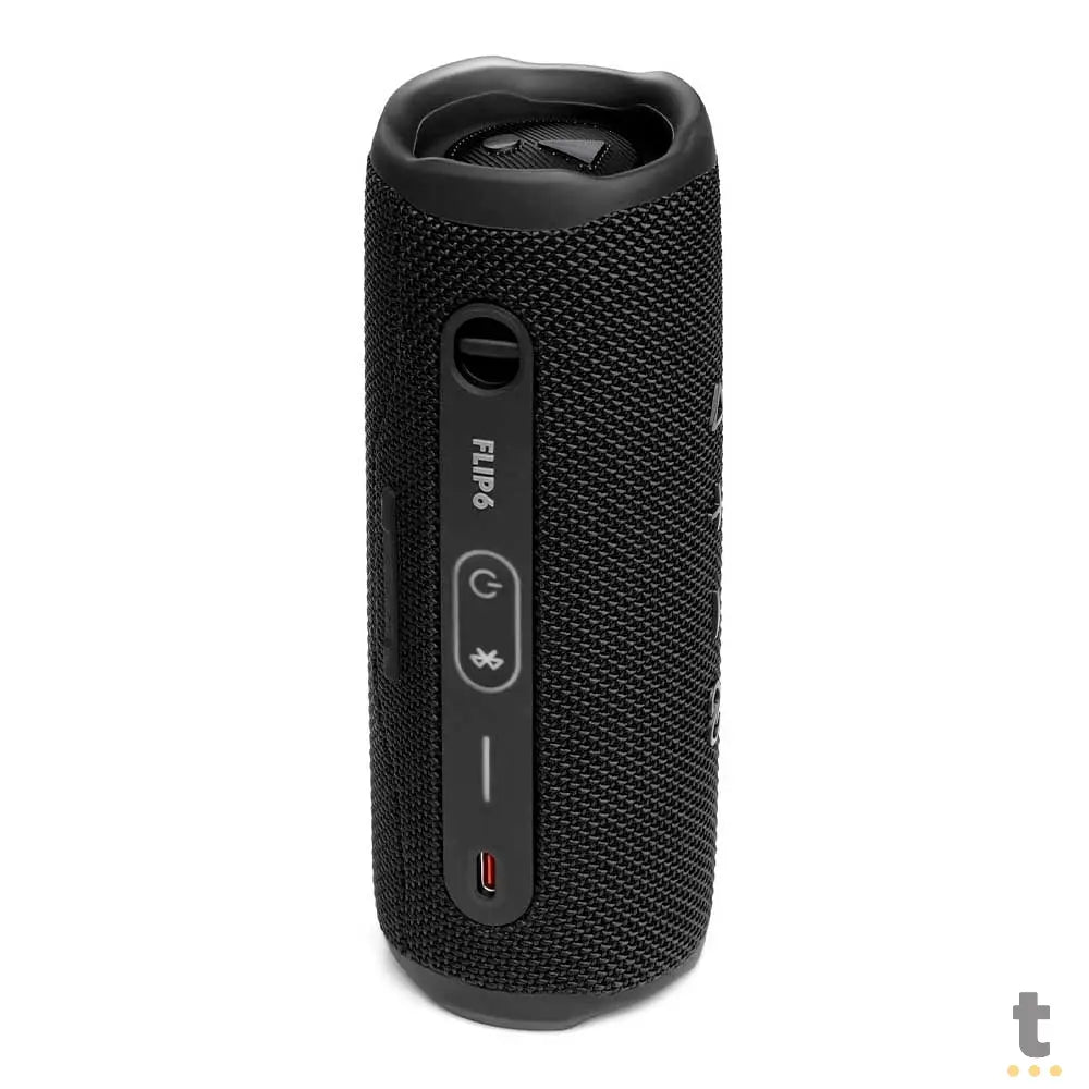 Caixa de Som Portátil Bluetooth JBL Flip 6 20W Preta - JBLFLIP6BLK Truedata