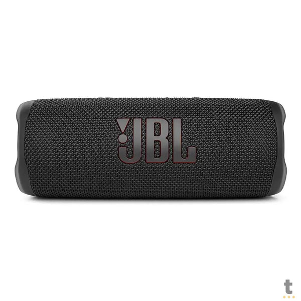 Caixa de Som Portátil Bluetooth JBL Flip 6 20W Preta - JBLFLIP6BLK