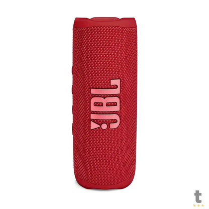 Caixa de Som Portátil Bluetooth JBL Flip 6 20W Vermelha - 25910726 Truedata