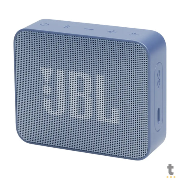 Caixa de Som Portátil Bluetooth JBL GO Essential 2 3.1W Azul - JBLGOES2BLUEU
