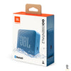 Caixa de Som Portátil Bluetooth JBL GO Essential 2 3.1W Azul - JBLGOES2BLUEU Truedata