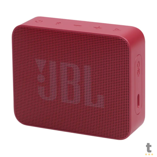 Caixa de Som Portátil Bluetooth JBL GO Essential 2 3.1W Vermelha - JBLGOES2REDEU