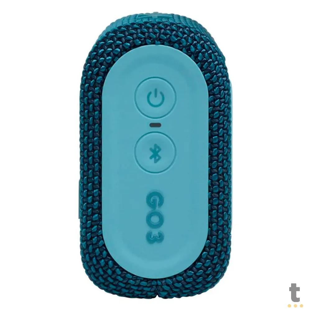 Caixa de Som Portátil Bluetooth JBL GO3 4.2W Azul - 28913274 Truedata