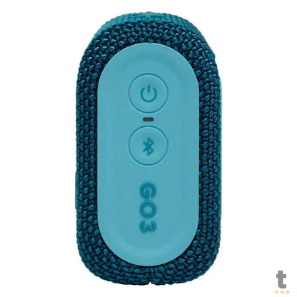 Caixa de Som Portátil Bluetooth JBL GO3 4.2W Azul - 28913274 Truedata