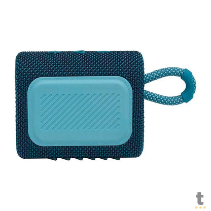Caixa de Som Portátil Bluetooth JBL GO3 4.2W Azul - 28913274 Truedata