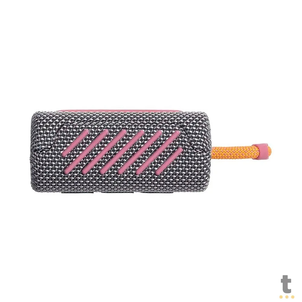 Caixa de Som Portátil Bluetooth JBL GO3 4.2W Cinza - JBLGO3GRY Truedata