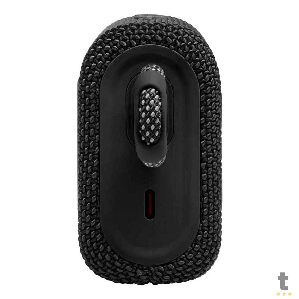 Caixa de Som Portátil Bluetooth JBL GO3 4.2W Preta - JBLGO3BLK Truedata