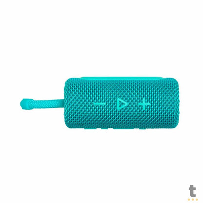 Caixa de Som Portátil Bluetooth JBL GO3 4.2W Verde Azulado Truedata