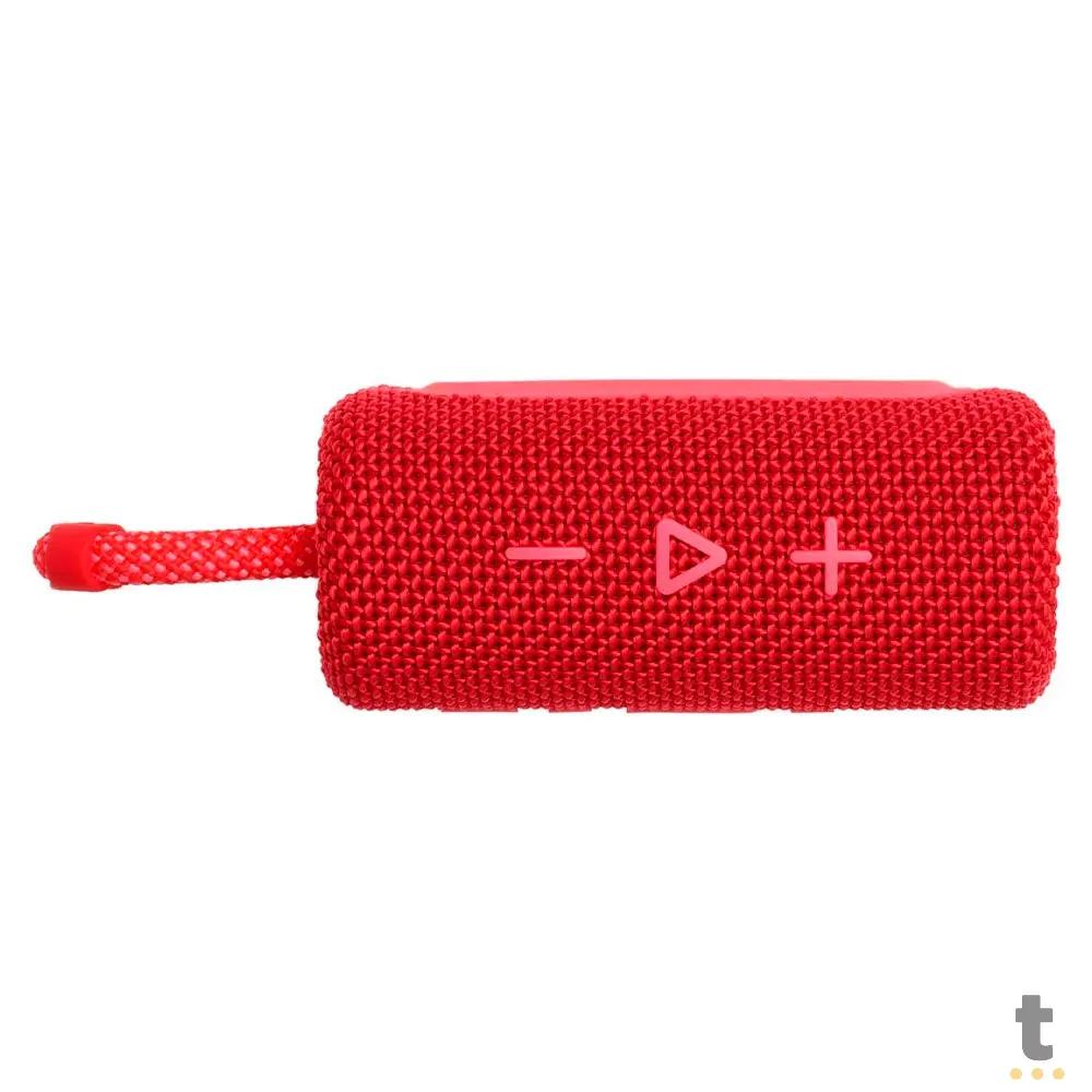 Caixa de Som Portátil Bluetooth JBL GO3 4.2W Vermelha Truedata