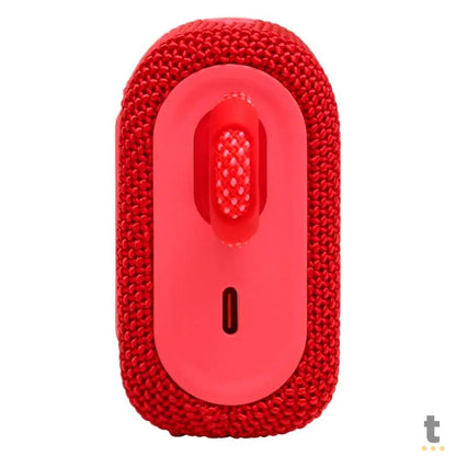 Caixa de Som Portátil Bluetooth JBL GO3 4.2W Vermelha Truedata