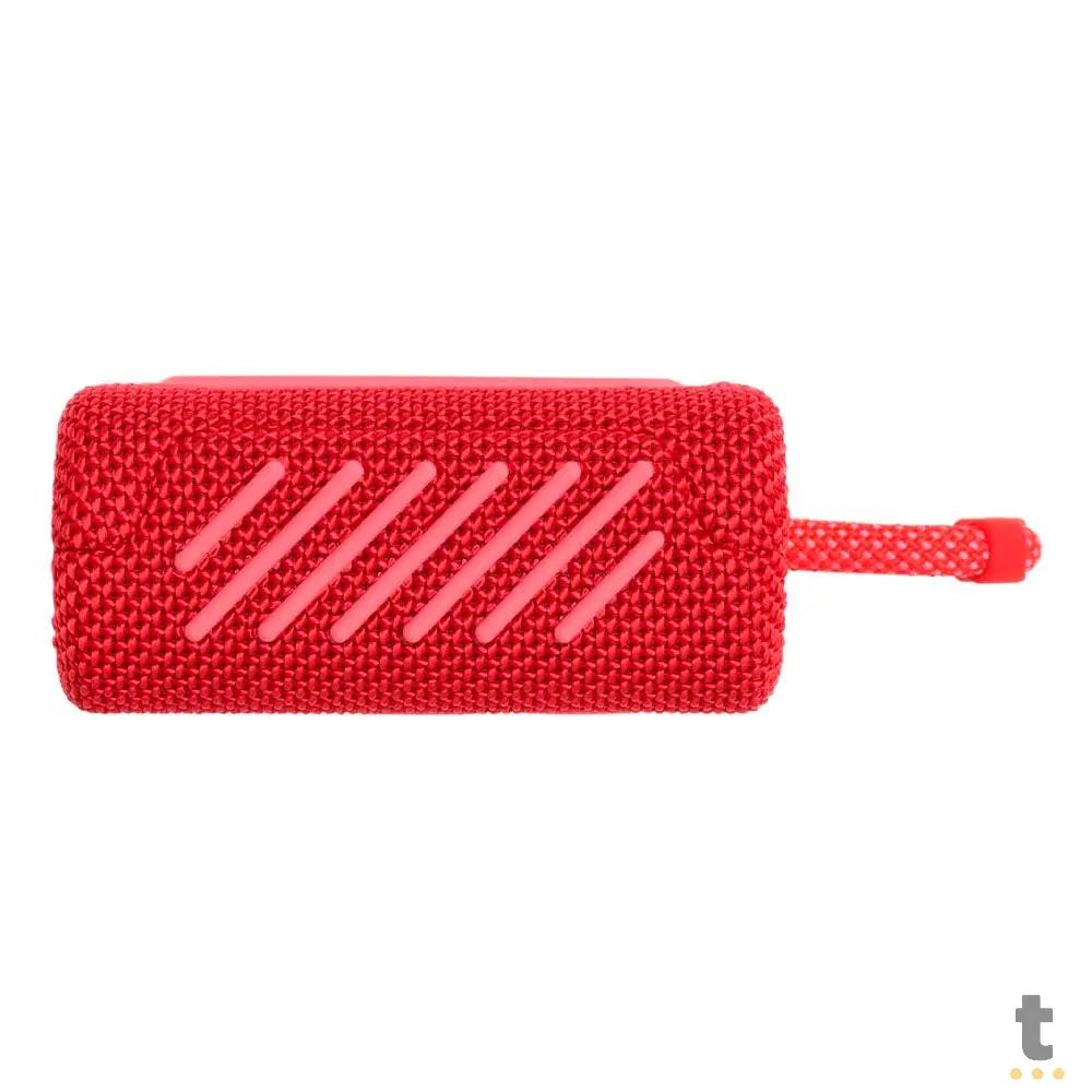 Caixa de Som Portátil Bluetooth JBL GO3 4.2W Vermelha Truedata