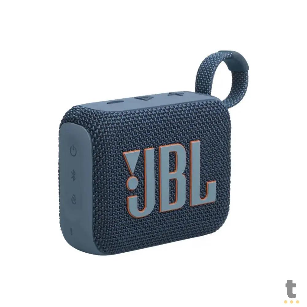 Caixa de Som Portátil Bluetooth JBL GO4 4.2W Azul - 2891376129468 Truedata