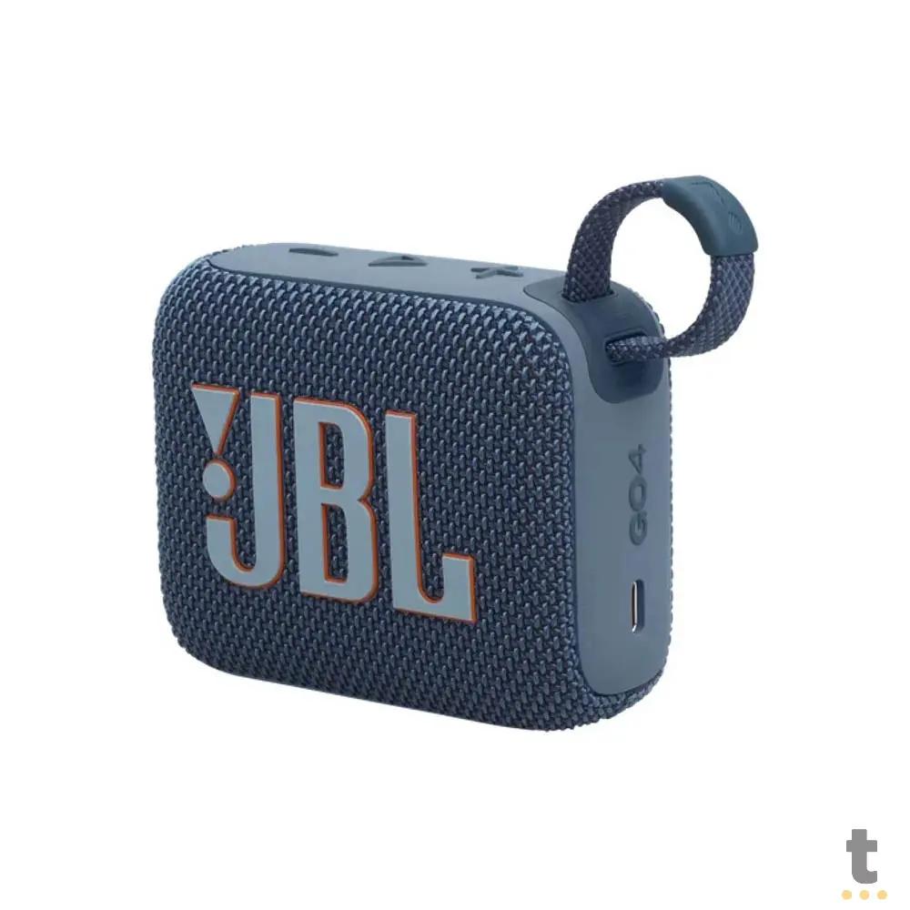 Caixa de Som Portátil Bluetooth JBL GO4 4.2W Azul - 2891376129468 Truedata