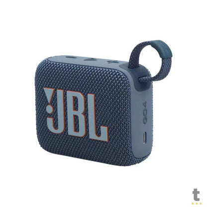Caixa de Som Portátil Bluetooth JBL GO4 4.2W Azul - 2891376129468 Truedata