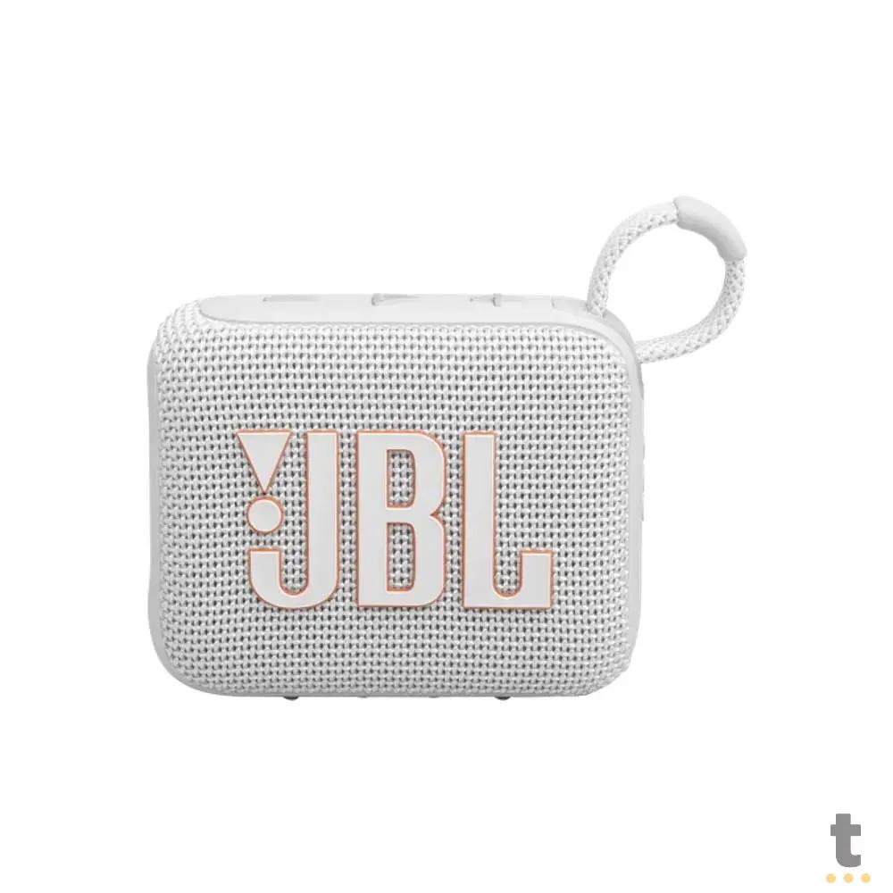 Caixa de Som Portátil Bluetooth JBL GO4 4.2W Branca - 28913762 Truedata