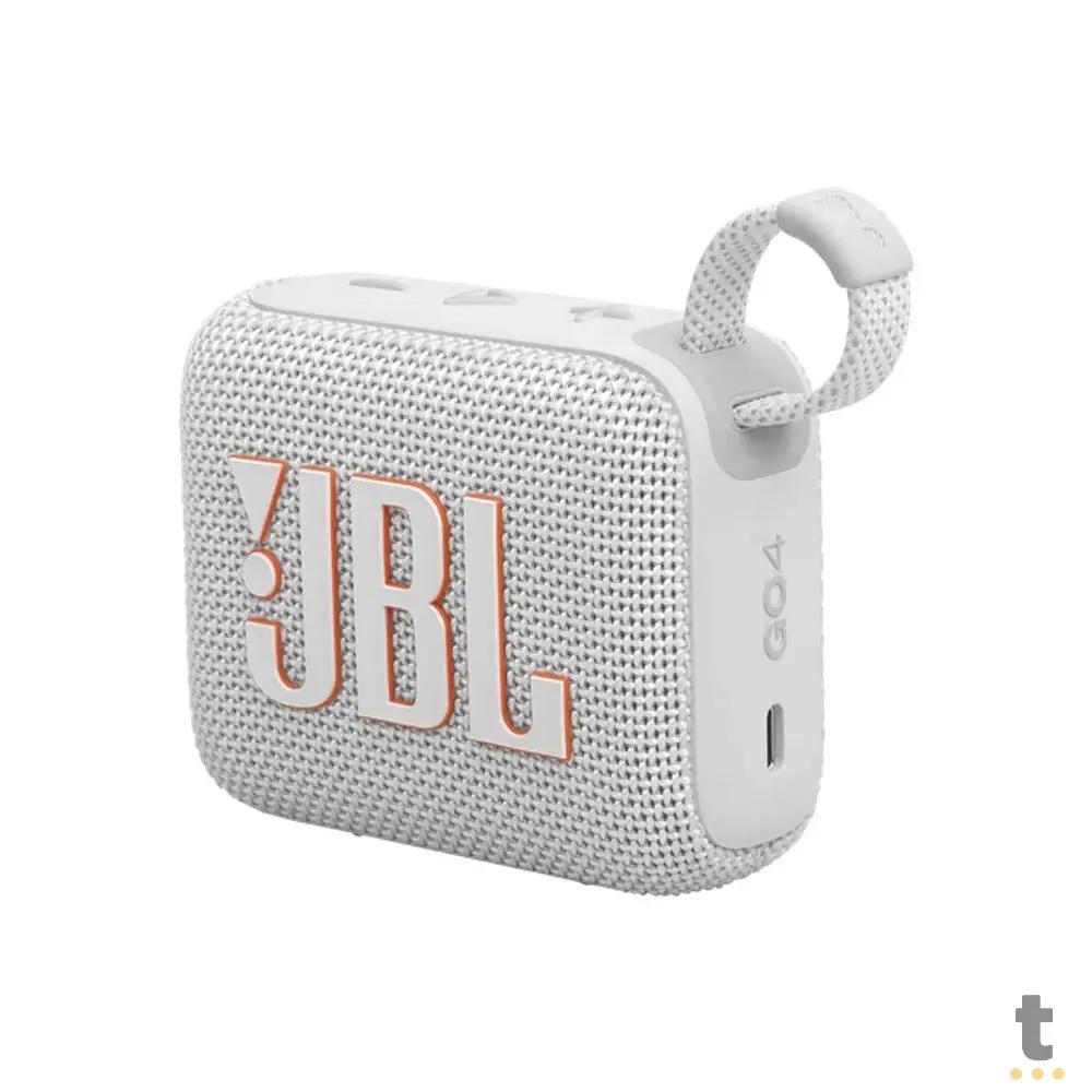 Caixa de Som Portátil Bluetooth JBL GO4 4.2W Branca - 28913762 Truedata
