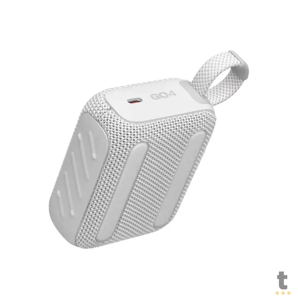 Caixa de Som Portátil Bluetooth JBL GO4 4.2W Branca - 28913762 Truedata