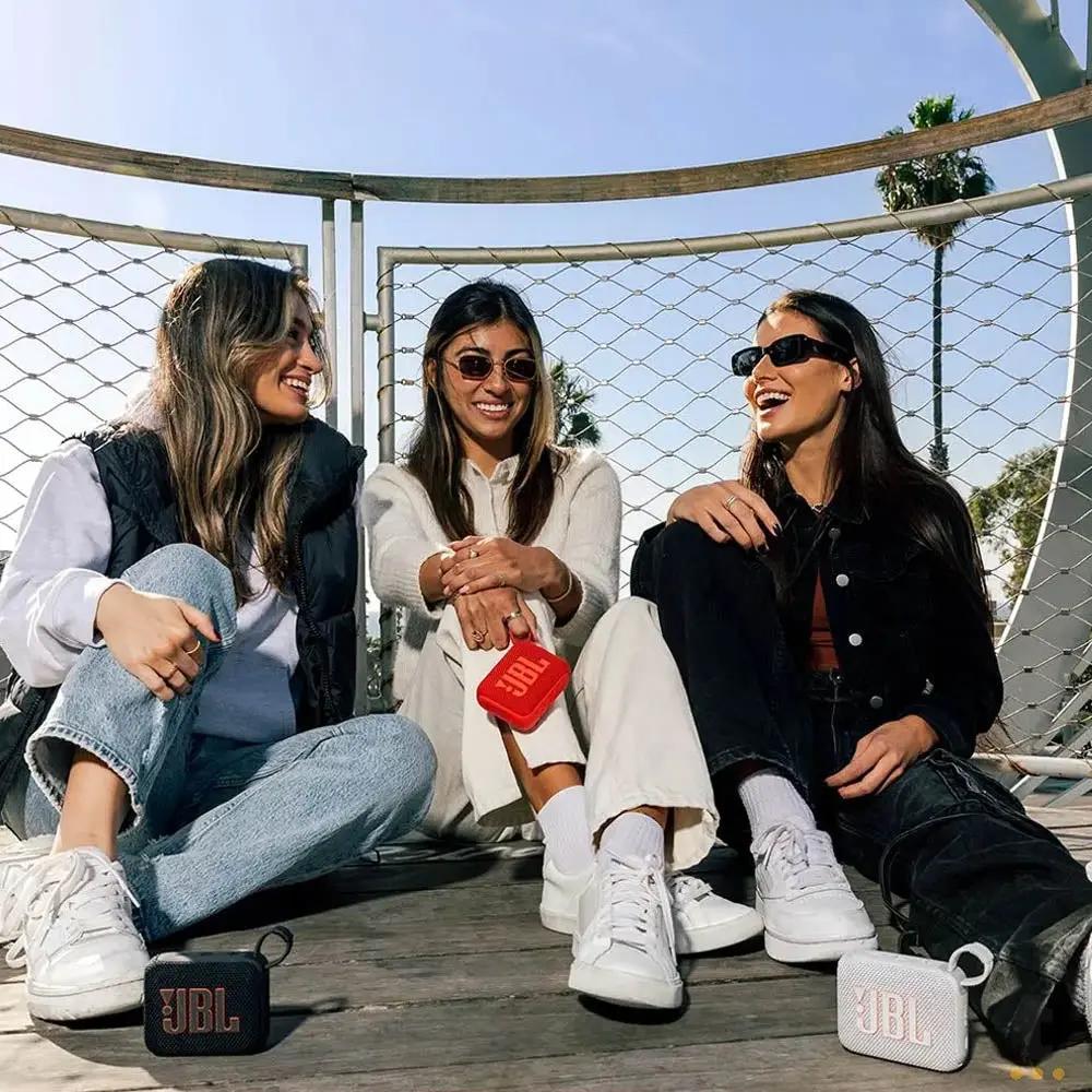 Caixa de Som Portátil Bluetooth JBL GO4 4.2W Preta - 28913760 Truedata