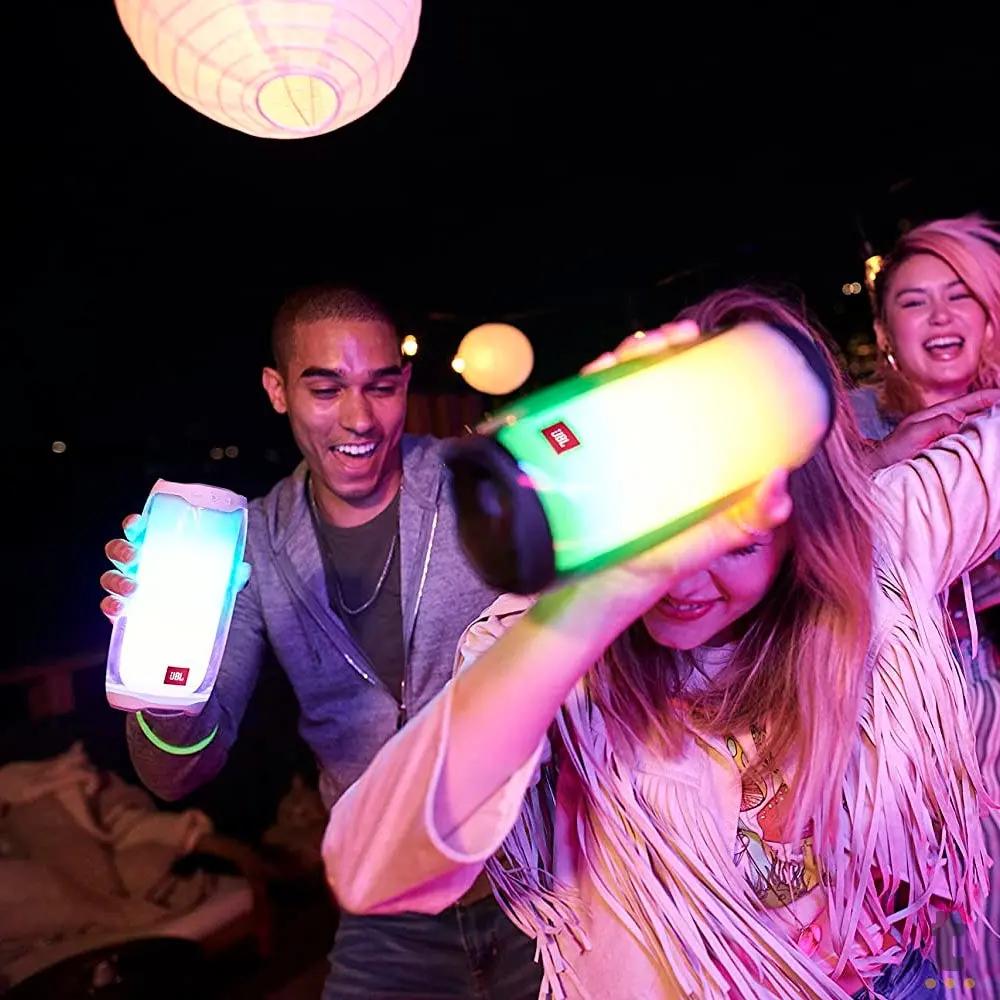 Caixa de Som Portátil Bluetooth JBL Pulse 4 20W Preto Truedata