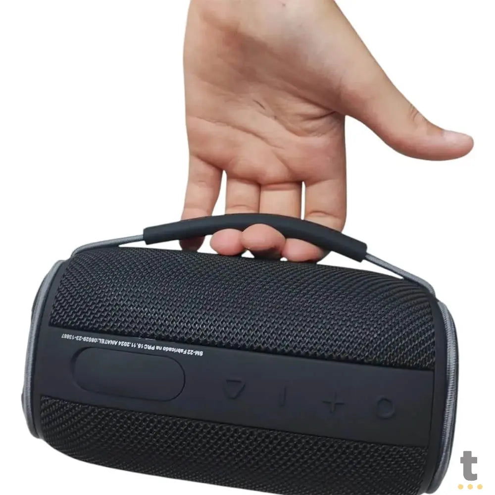 Caixa de Som Portátil Bluetooth aGold 20W IPX6  Duração Até 5hrs - SM-22 Truedata