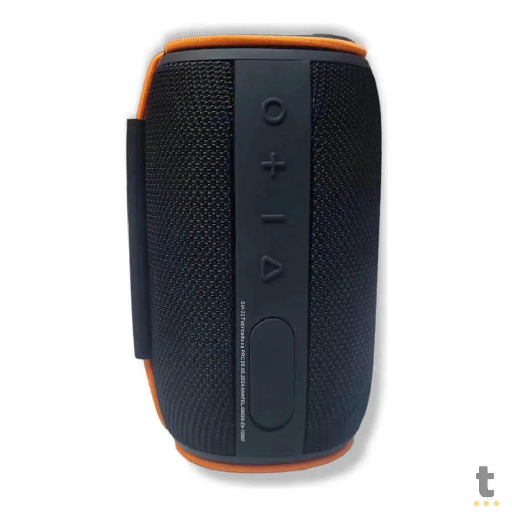 Caixa de Som Portátil Bluetooth aGold 20W IPX6  Duração Até 5hrs - SM-22 Truedata