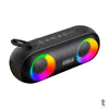 Caixa de Som Portátil Bluetooth aGold 20W IPX6 RGB - SM-31 Truedata