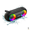 Caixa de Som Portátil Bluetooth aGold 20W IPX6 RGB - SM-31 Truedata