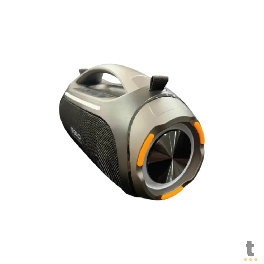 Caixa de Som Portátil Bluetooth aGold 60W IPX6 RGB - SM-30A Truedata