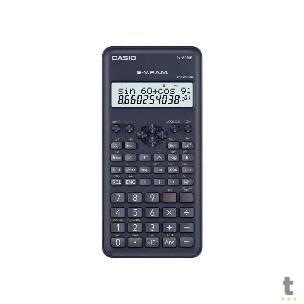 Calculadora Científica Casio 12 Dígitos 240 Funções - Fx-82Ms-2-W4-Dh Truedata