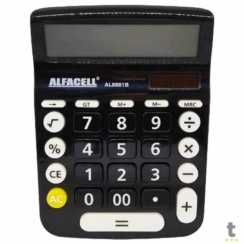 Calculadora De Mesa Alfacell 12 Digitos - AL8881B Truedata