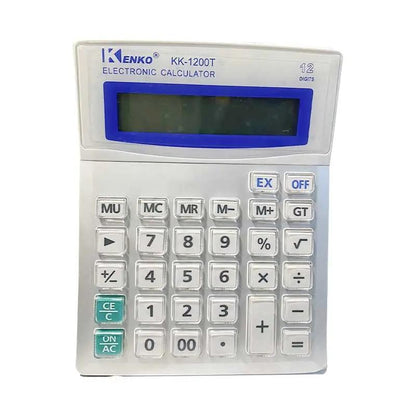 Calculadora De Mesa Kenko 12 Digitos Kk-1200T Truedata