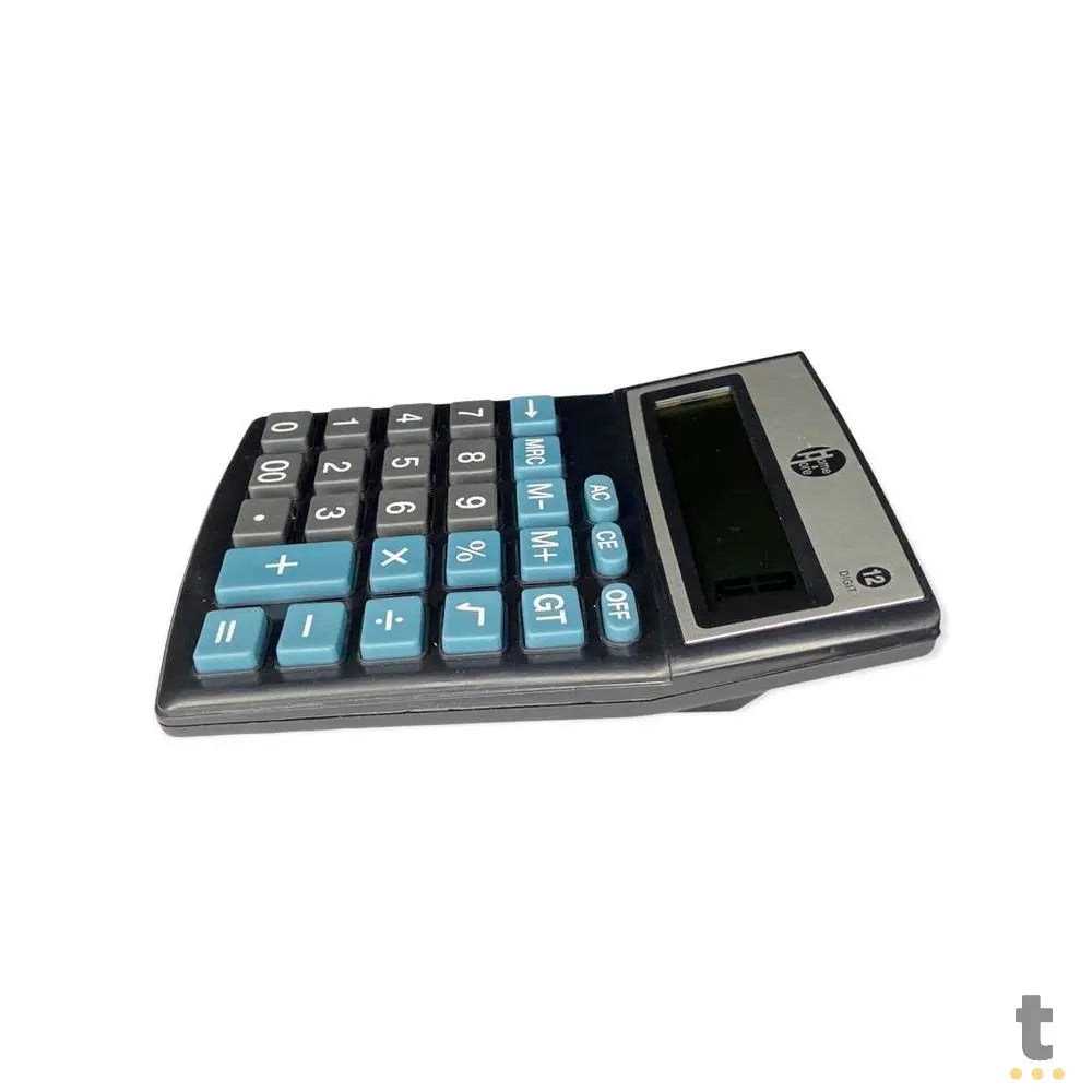 Calculadora De Mesa Leon 12 Digitos Preta - LO-5168B Truedata