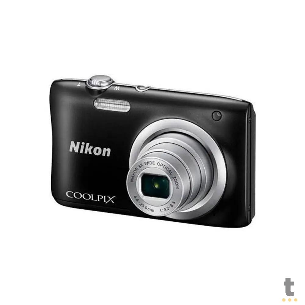 Camera Digital Nikon Coolpix A100 20.1mp 5x Optical Zoom - Preto Truedata