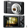 Camera Digital Sony 20mp Visor 2.7 Dsc-W800/B Zooxm Optico 5x Zoom Digital 10x Truedata